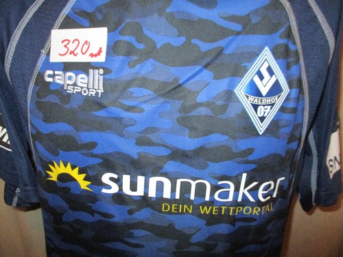 SV Waldhof Mannheim capelli Matchworn Trikot 2019/20 + Nr.13 Christiansen Gr.L - Bild 3 von 8