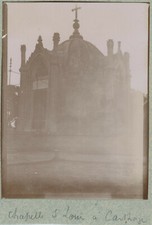 Capilla San Luis En Cartago. Túnez. Tiraje Citrato 1898.