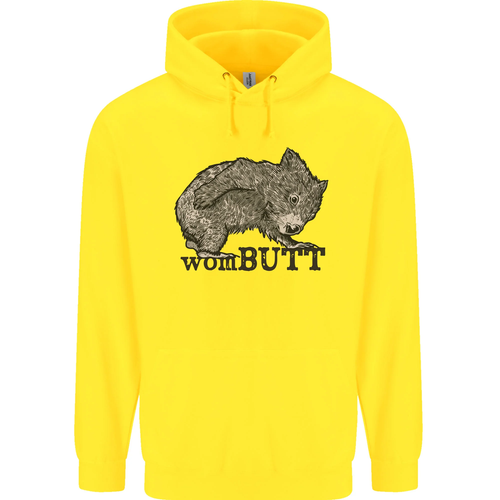 Wombutt Funny Wombat Childrens Kids Hoodie - Picture 56 of 72
