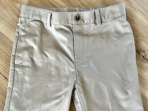 Brooks Brothers Boys 10 Khaki Tan Beige Pants Adjustable Waist Uniform School - Picture 3 of 6