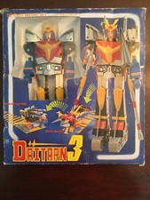 Vintage DELUXE DAITARN 3 Diecast PLAYBOT Robot Ditank Space Di-fighter BOX