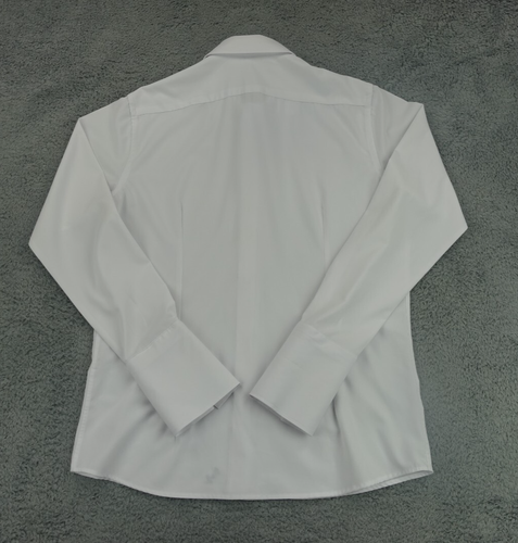 State & Liberty Dress Shirt Mens 42 White Stretch Performance French Cuff Logo - 第 5/11 張圖片