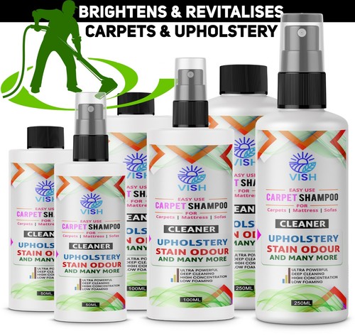 Carpet Shampoo Cleaner Solution Pet Odour Deodoriser Upholstery ...