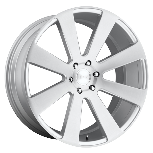 22 Inch Silver Wheels Rims Cadillac Escalade Chevy Tahoe DUB 8-Ball ...