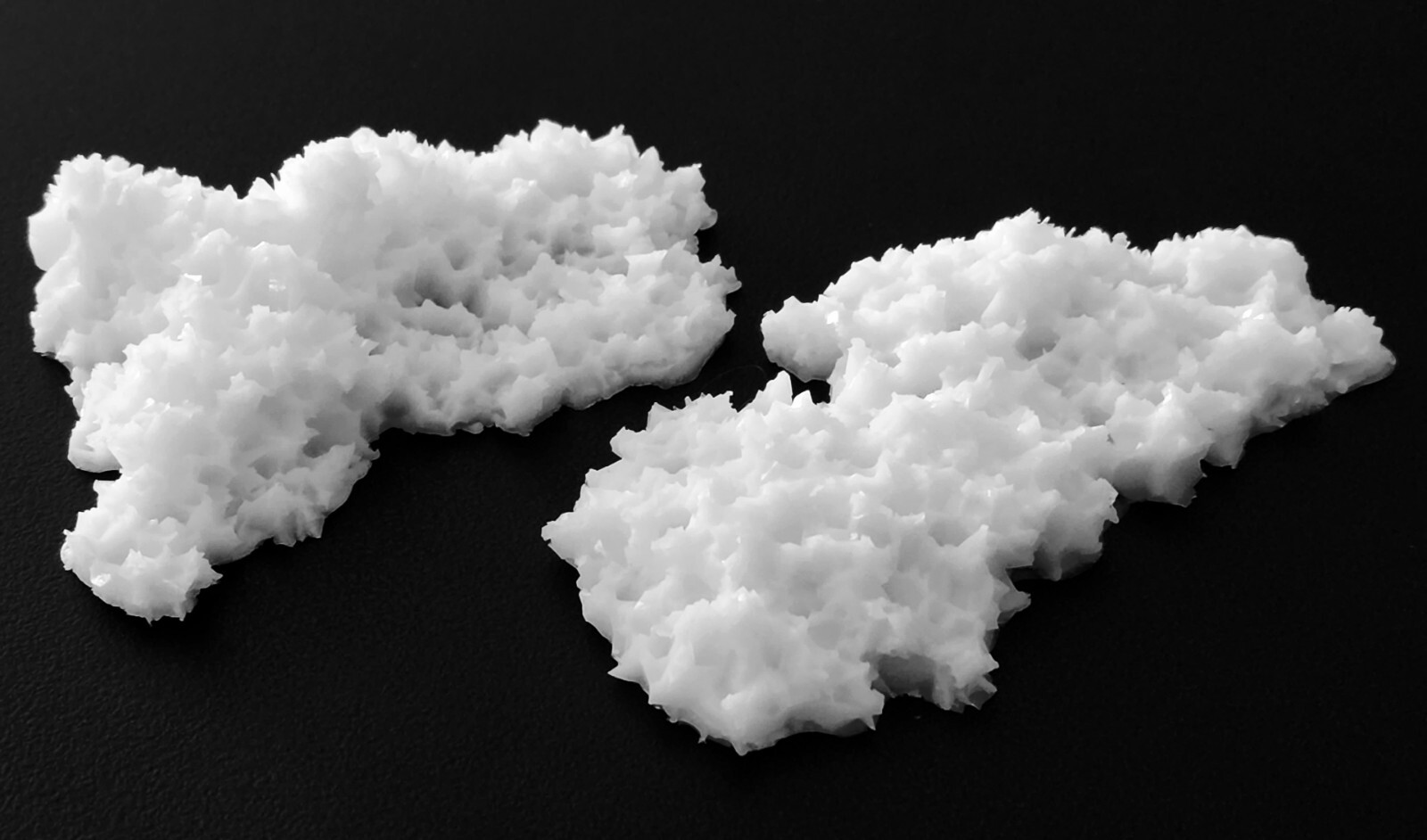 Set 5 ISLAND Druzy Cluster Silicone Inserts AU