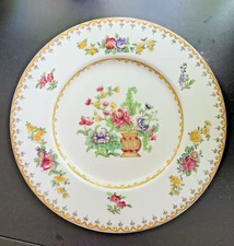 Copelands Spode Peplow Dinner Plate R8542  10 1/2"