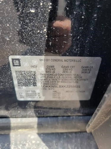 2017-2019 GMC ACADIA RADIO AUDIO AMPLIFIER AMP 84121066 - Picture 7 of 12