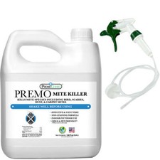 Mite Killer Spray 128 oz - All Natural Non Toxic - Premo Guard