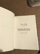 GENE A. BUDIG SIGNED BASEBALL BOOK - CLEARING THE BASES - NINE WHO DID IT 