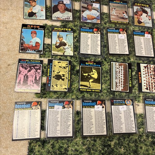 1971 Topps Baseball Lot (75)Loaded HOF, WS, Checklist - Picture 6 of 14