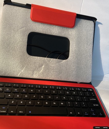 IVSO WIRELESS KEYBOARD FOLIO CASE ROSE FOR APPLE IPAD 10.2 unsealed nib - Picture 4 of 4