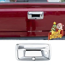 Rear Trunk Tailgate Handle Trim Decor Cover For Chevrolet Silverado 14-18 Chrome