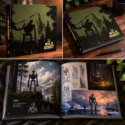 The Art of DreamWorks The Wild Robot (Deluxe Edition), Jerry Schmitz