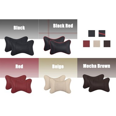 2x Universal Car Headrest Neck Pillows Support Cushion Fashion Design For Lexus