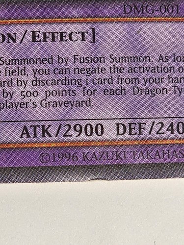 Dark Paladin DMG-001 Limited Edition Yu-Gi-Oh Secret Rare Promo Card - MP - Picture 3 of 5