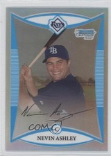 2008 Bowman Chrome Prospects Refractor 384/500 Nevin Ashley #BCP189 9sy