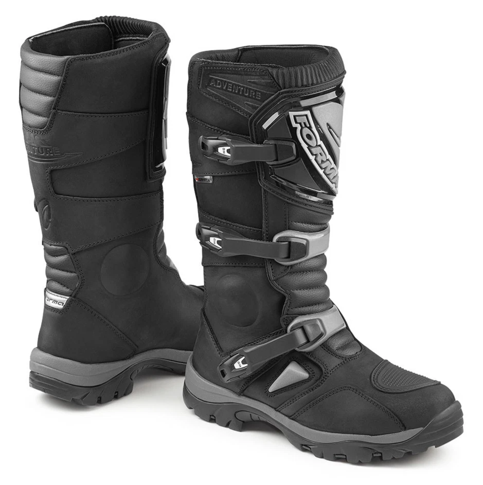 Forma ADVENTURE Dry motorcycle boots, UNBOXED brown black waterproof adv dual - Picture 5 of 9