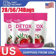 Detox Tea - Slimming Tea with Dandelion and Ginseng to Support Goals ..US