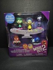 Disney Pixar INSIDE OUT 2 Set of 5 Figure Joy Disgust Anger Sadness Fear NEW