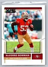 Navorro Bowman 143 2017 Score San Francisco 49ers Card