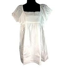 Abound White Bohemian Babydoll Minidress  Womens XL 16 NWT
