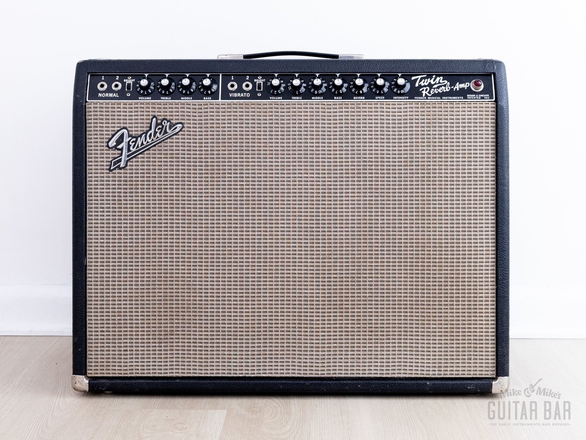 ‘65 TWIN REVERB Fender '65 Twin Reverb 2x12-inch 85-watt Tube Combo Amp | Sweetwater