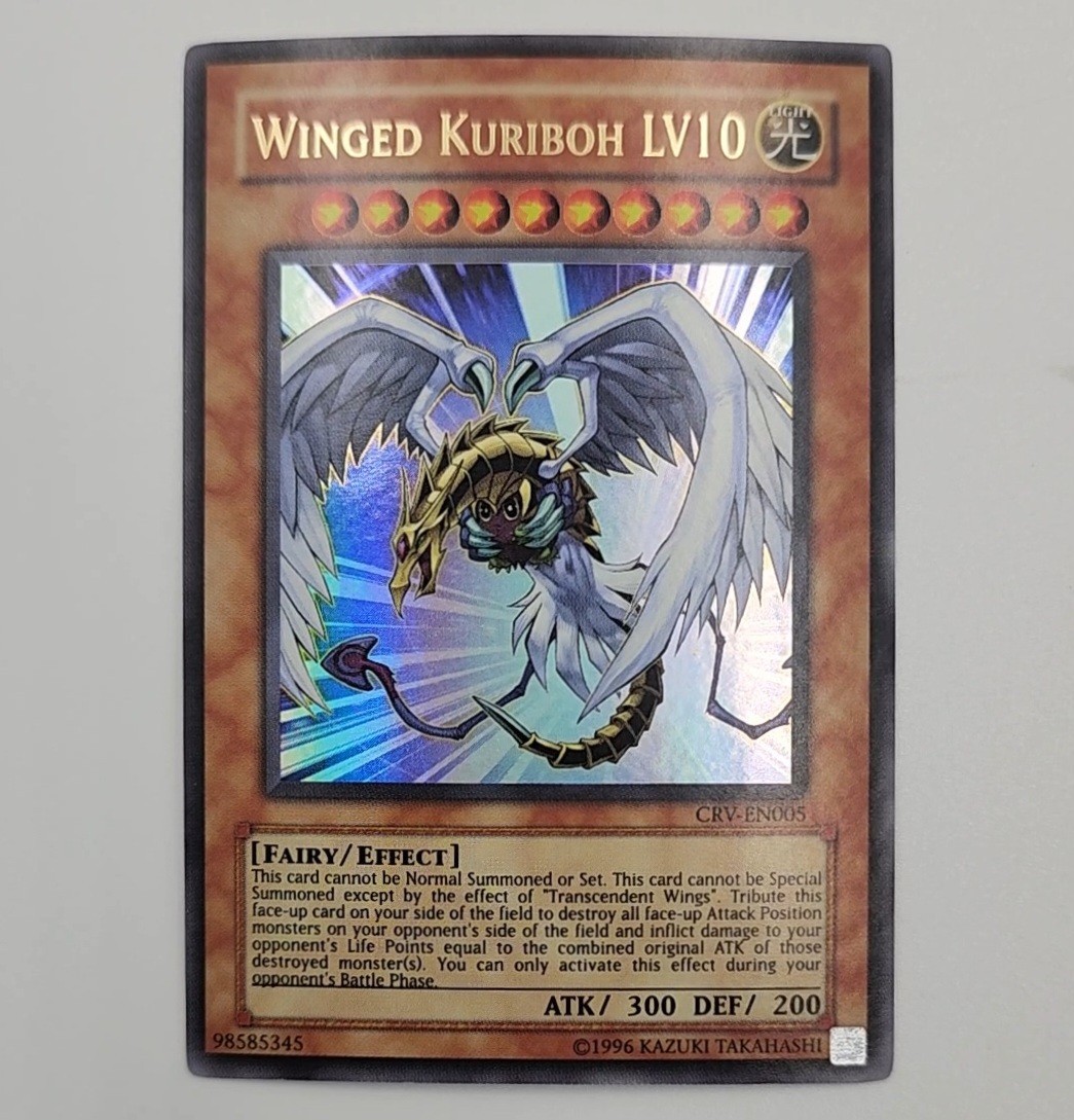 Yu-Gi-Oh! TCG — Winged Kuriboh LV10 CRV-EN005 Unlimited, Ultra Rare, LP