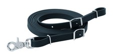 Weaver Leather Brahma Webb Trail Gear Rein Black 5/8" x 10ft