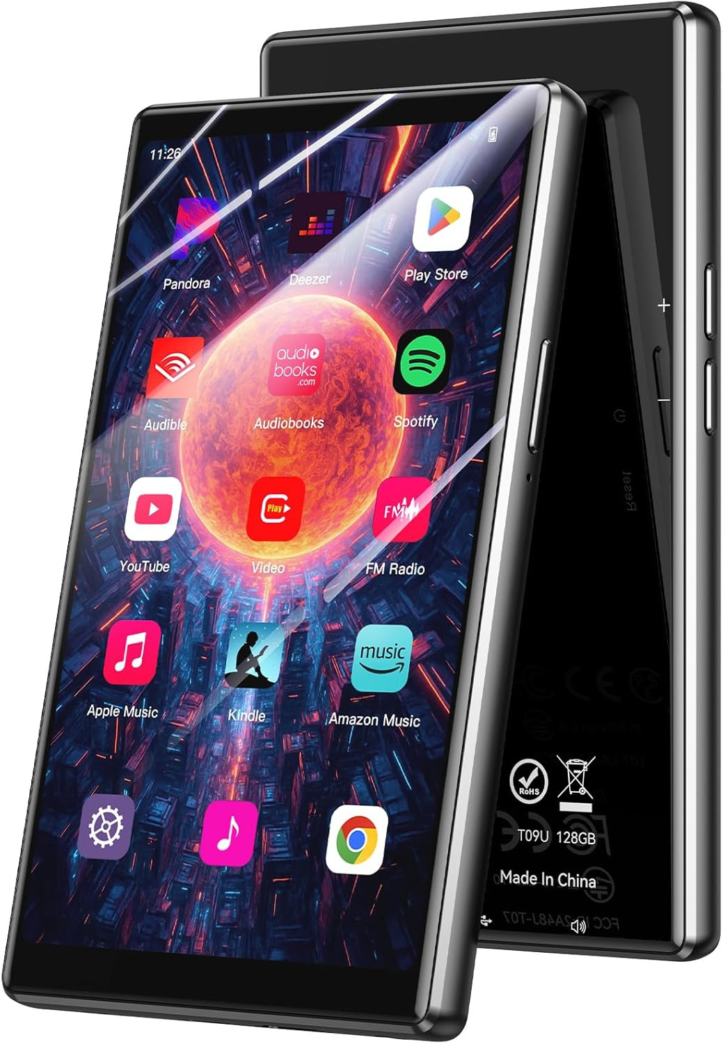 With Bluetooth And Wifi, T09 Touch Screen Andriod 13 Music