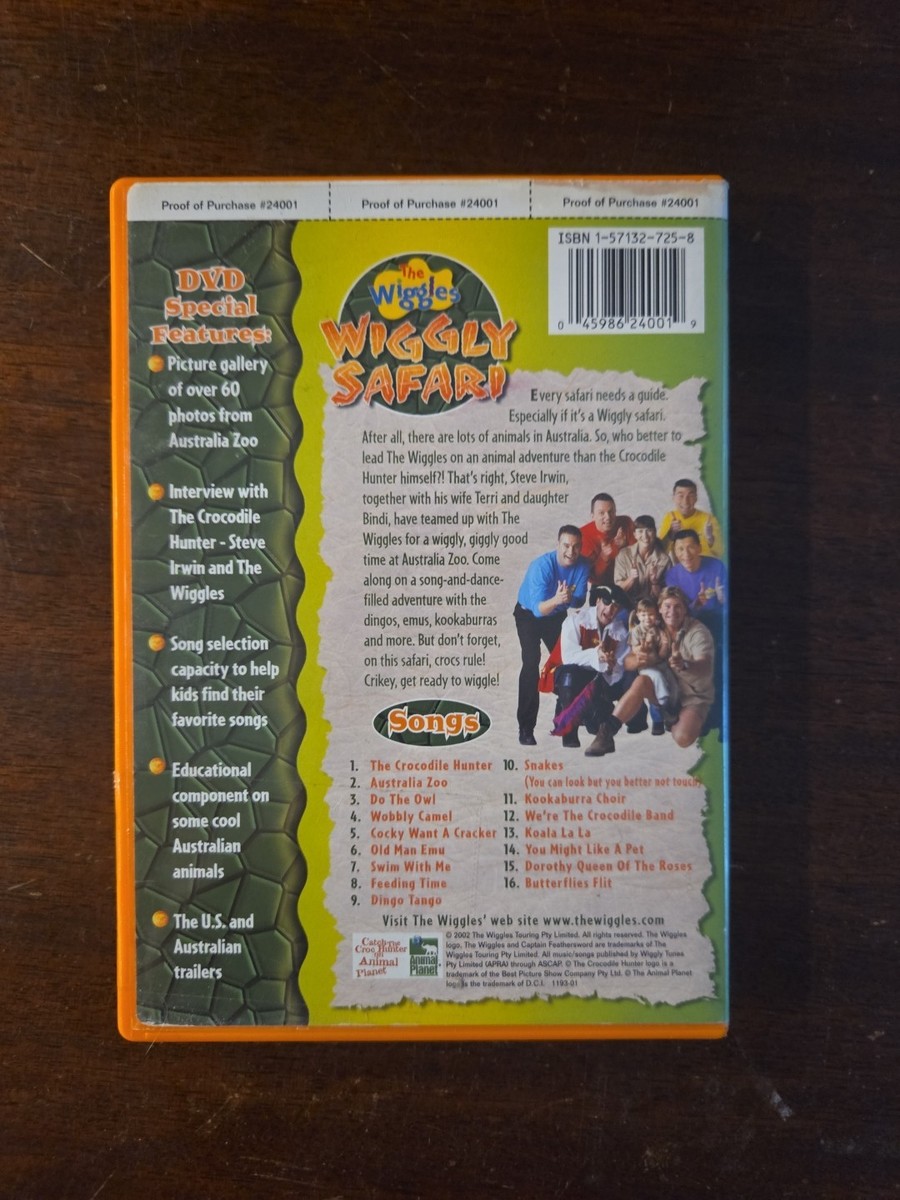 The Wiggles - Wiggly Safari (DVD, 2002) for sale online | eBay