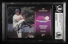 BAS 2003 MultiAd Sports South Atlantic League Top Prospects Jon Lester #19 ow6