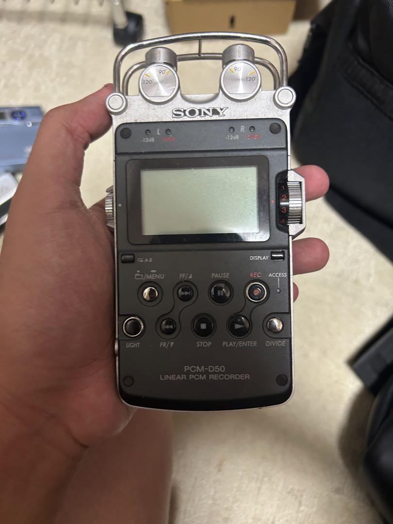 その他 SONY PCM-D50 Sony PCM-D50 Portable Audio Linear LPCM Stereo Digital