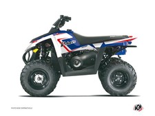 Kit Déco Quad Vintage Polaris Scrambler 500 Bleu (2010-2013)