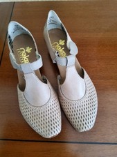 Sommerschuh Damen Leder Größe 38 Rieker Neu...