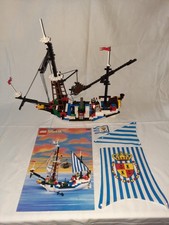 LEGO 6280 Soldatini dei Pirati Veliero - Armada Flagship, 100% completo con OBA