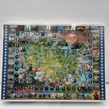 VTG 1994 White Mountain Puzzles 1000 pc United States Presidents NEW 24" x 30"