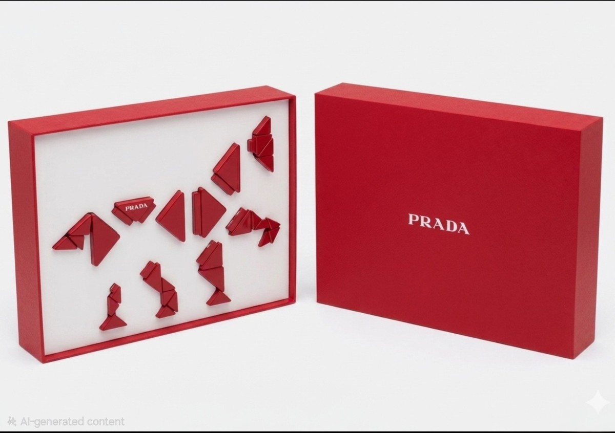 Authentic PRADA Chinese / Lunar New Year Fire Horse gallops