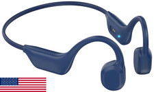 Bone Conduction Headphones, Wireless Bluetooth 5.3 Open-Ear w/ Mic, 10H Playtime