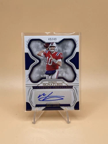 2022 Panini National Treasures Mac Jones auto /49