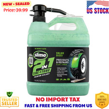 Slime 2-in-1 Tire And Tube Sealant 1 Gallon - 10195