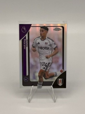 Josh King RC Refractor 2026 Topps Chrome Fulham Rookie #91