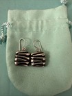 925 Marked Sterling Silver Pierced Drop Hook Earrings 5 g Size .5 “ x .5” — photo 8