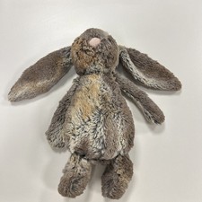 Jellycat London Woodland Babe Small Bashful Bunny Plush Stuffed Animal, Preowned