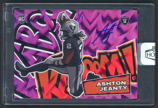 2025 Panini Honors Recollection KABOOM! Ashton Jeanty RC Rookie AUTO 1/1