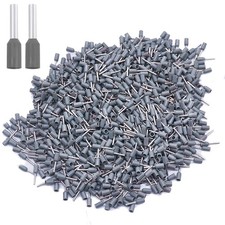 mankk 1000PCS Wire Ferrule Connectors AWG20 0.75mm Gray Insulated Crimp Pin ...