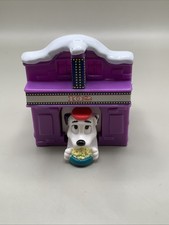 McDonalds Happy Meal Toy Disney 101 Dalmatians Movie Dog Cake Topper Purple