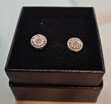 Finecraft Designer Earrings - 14k White Gold ...