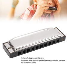 10 Holes 20 Tones Key G Harmonica Beginner Students Music Lover Woodwind Instrum