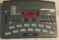 Zoom RhythmTrak 234 Tabletop Drum Machine Black w/ MIDI In 3.5mm In/Out