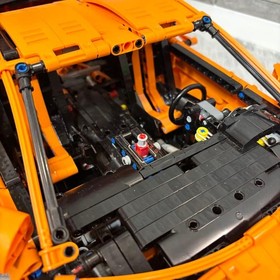 LEGO Technic Porsche 911 GT3 RS 42056 In 2016 Used Retired Comp W/Manual & Box